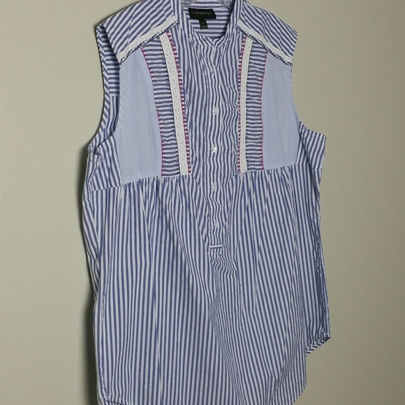 Lane Bryant Sleeveless Button Up Popover size 16 - Picture 8 of 8